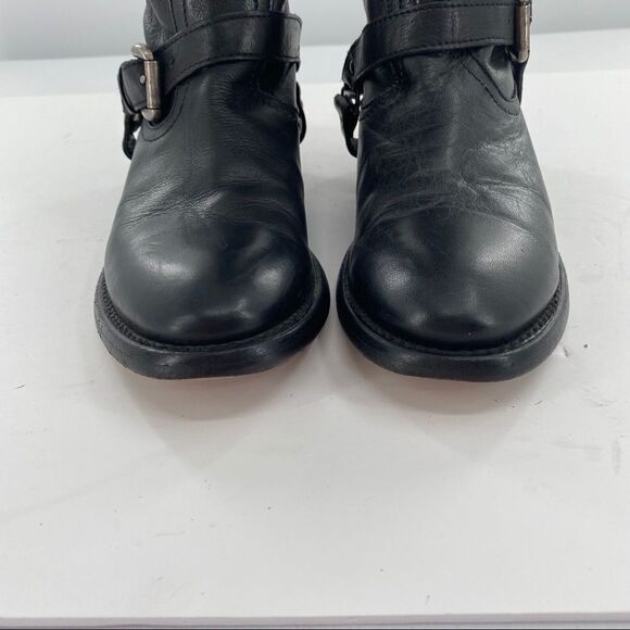 TRASK Leather Harness Riding Boots - Picture 8 of 15